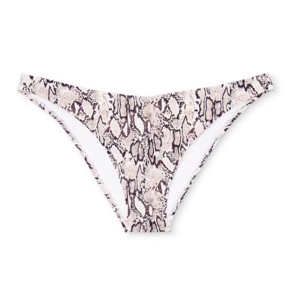High Leg High Waist Extra Cheeky Bikini Bottom L 12 -14  NWT - Picture 1 of 5